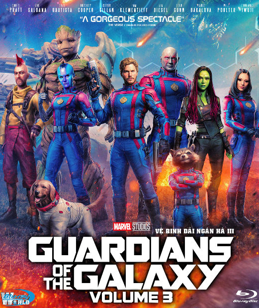 B5785.Guardians of the Galaxy Vol 3 - VỆ BINH DẢI NGÂN HÀ III  (DTS-HD MA 7.1)